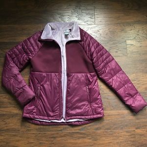 Champion Puffer Jacket Purple Large